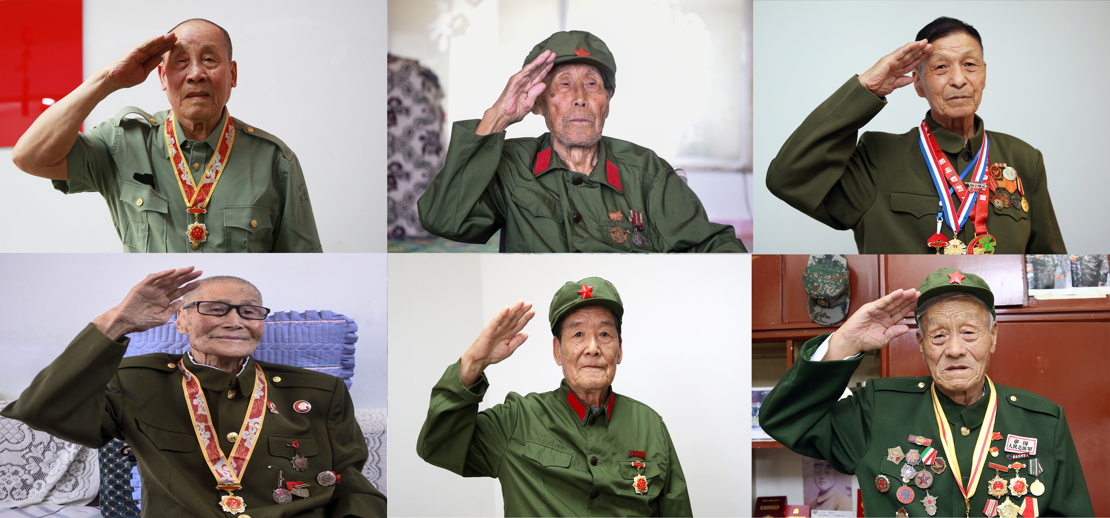 07:“寻访老兵足迹,讲好英雄故事,传承红色精神”主题宣传活动中部分老兵敬礼肖像。.jpg 07:“寻访老兵足迹,讲好英雄故事,传承红色精神”主题宣传活动中部分老兵敬礼肖像。.jpg